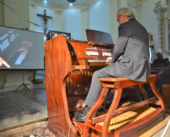 CONCERTO D^ORGANO NEL QUINTO ANNIVERSARIO DELLA MORTE DI DON DONATO MELLONE. CHIESA MADRE DI NOHA 21.02.2020